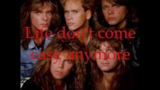 Europe - Prisoners In Paradise with Lyrics
