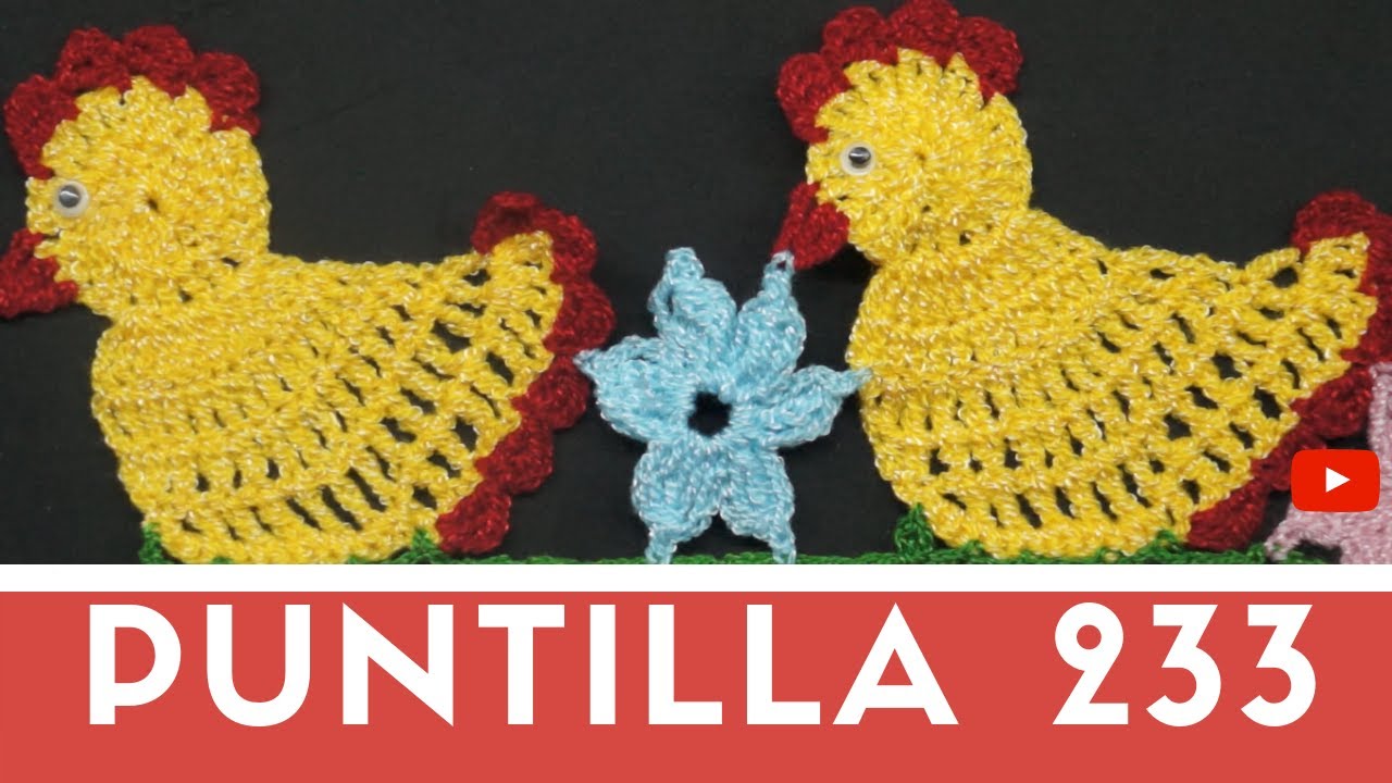 Puntilla 233 | GALLINAS | Puntillas Maribel