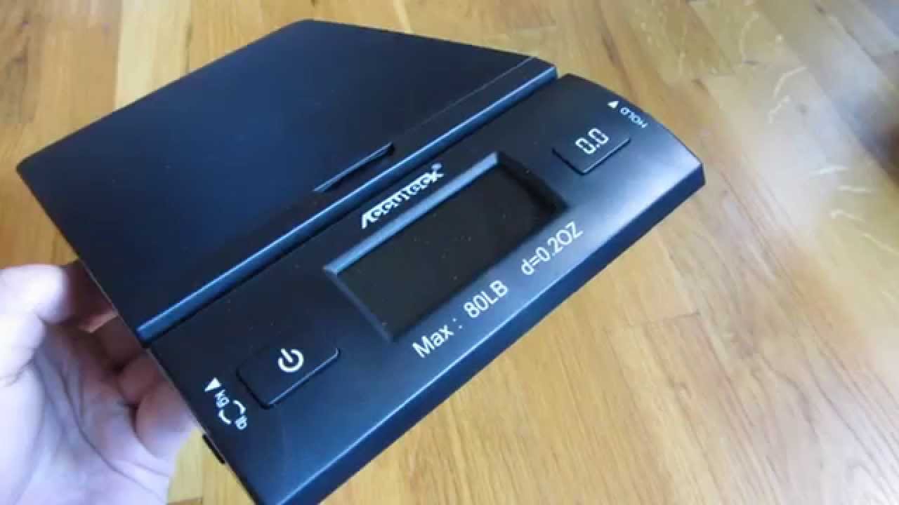 AccuTeck Digital Shipping Weight Scale Unboxing, Testing and