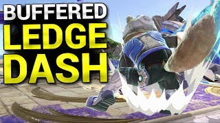 Perfect Buffered Ledge Dash in Smash Ultimate!!