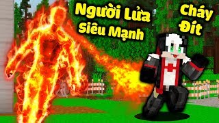 REDHOOD THỬ THÁCH BIẾN THÀNH NGƯỜI LỬA TROLL MỀU*REDHOOD SỞ HỮU SỨC MẠNH NGƯỜI LAVA TRONG MINECRAFT