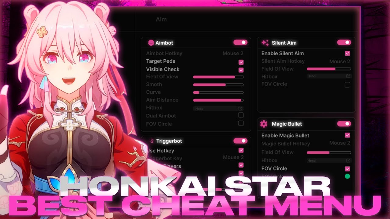 **Divine** Honkai Star - Best Cheat Menu | Best Cheat For Honkai | Many Functions | FREE Download