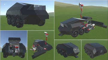 Reconnaissance Vehicle in Evertech Sandbox