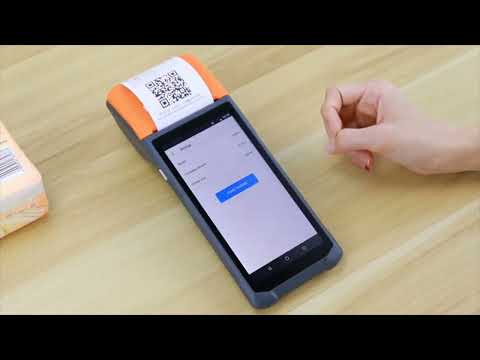 Мобільний POS-термінал NETUM P58 (на Android 8.1), видео 1