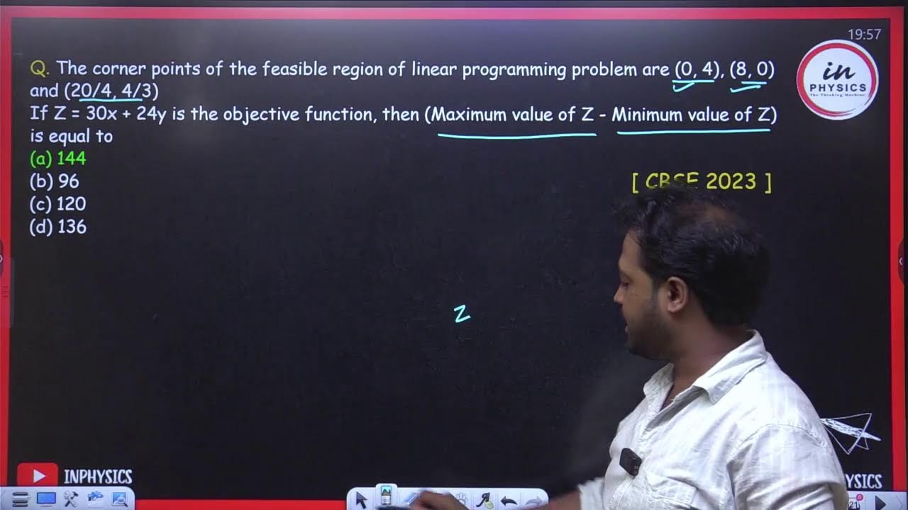 LINEAR PROGRAMMING PART 2 (27 NOV) - YouTube