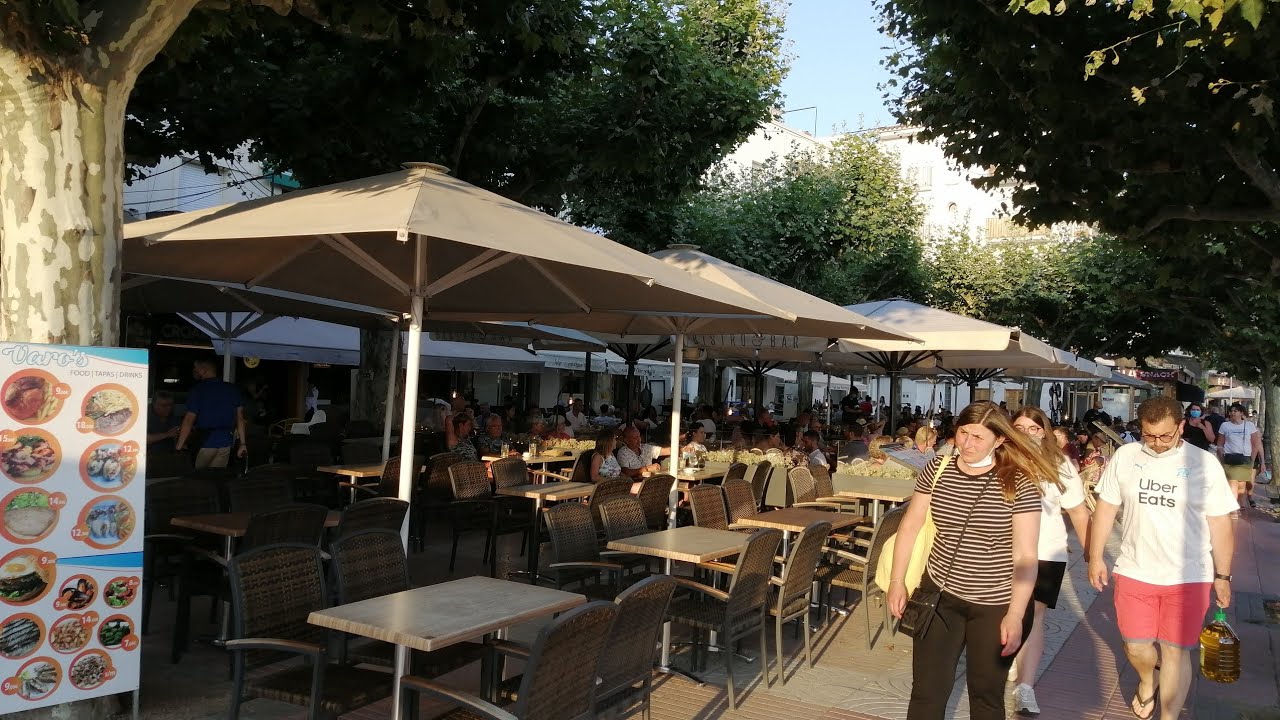 Restaurant tour Roses Costa Brava  Down Town