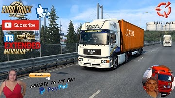Euro Truck Simulator 2 (1.43) TR Extended Map v1.3:: Marmara Edition First Delivery + DLC