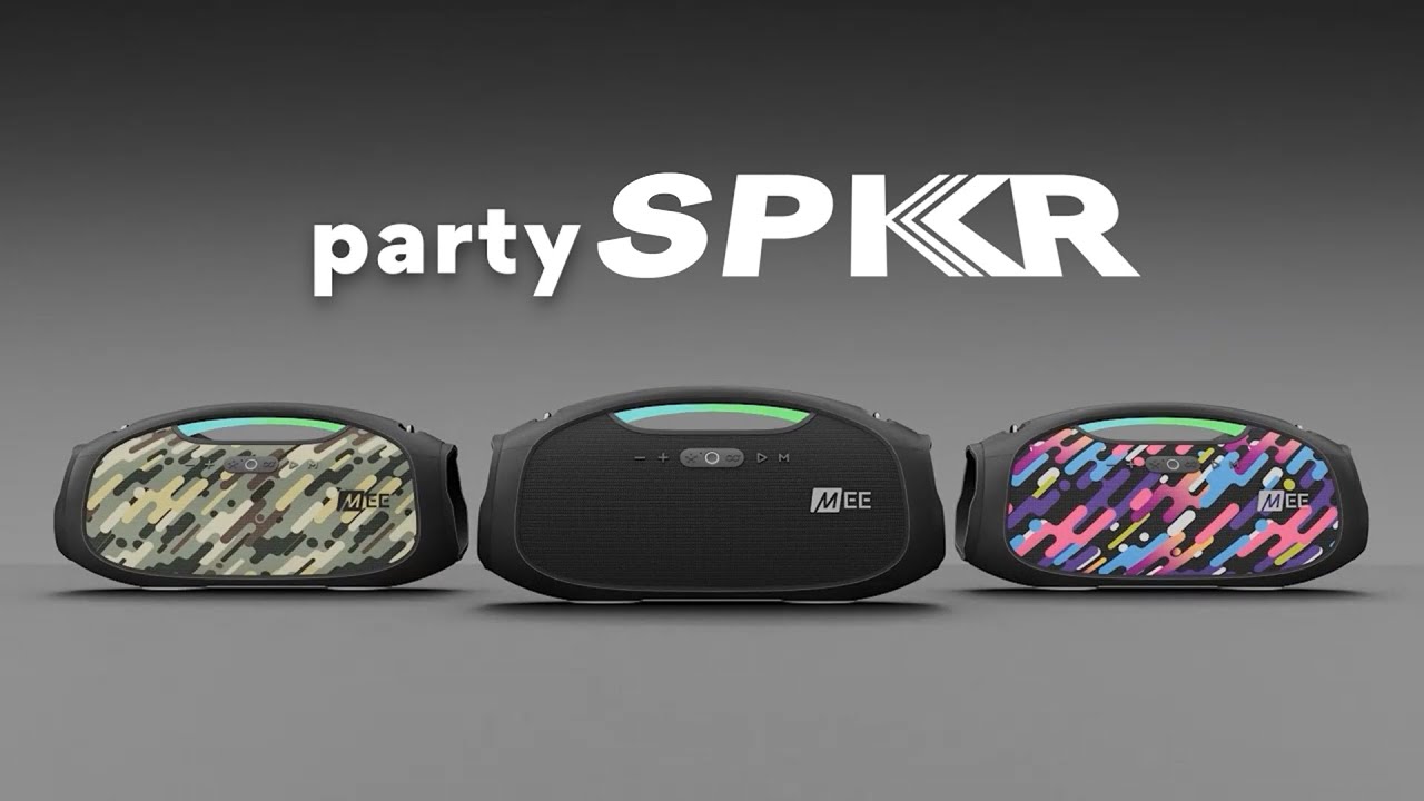Meet the MEE audio partySPKR! The Perfect Portable Bluetooth