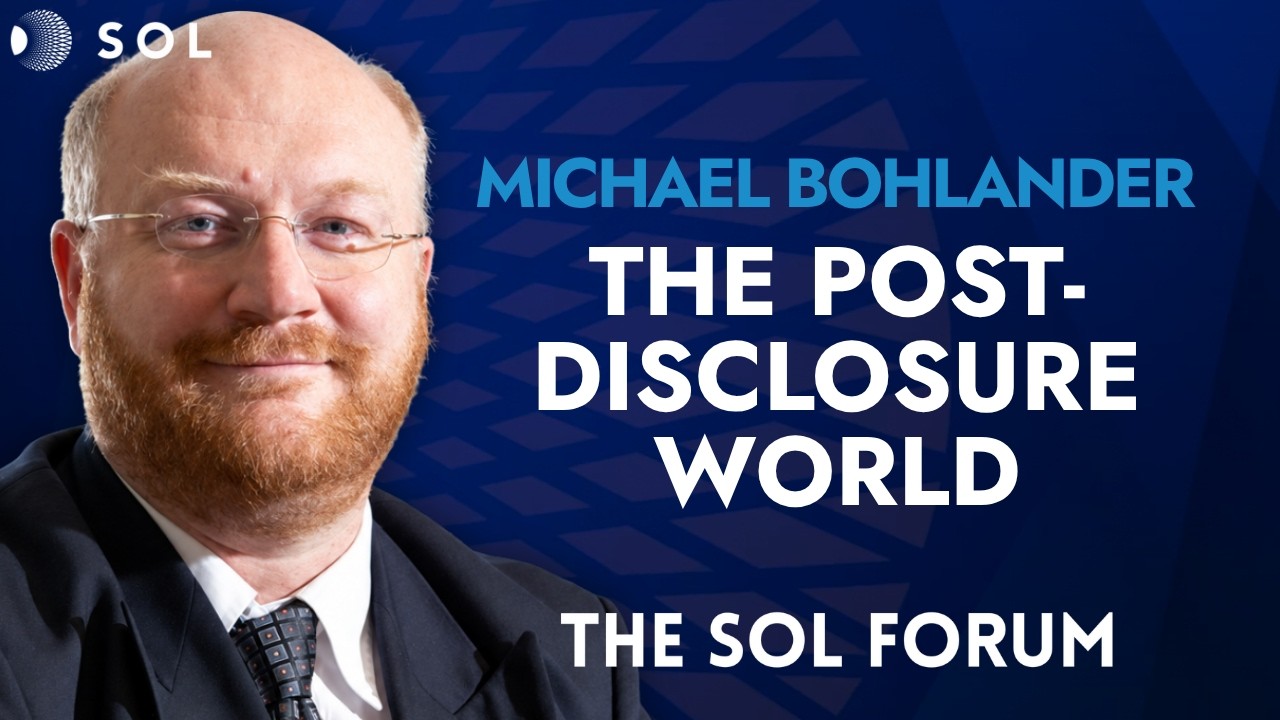 UAP Disclosure, Law, and Nonhuman Intelligence with Prof. Michael Bohlander
