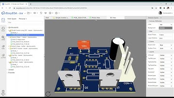 EasyEDA || Online PCB design & circuit simulator