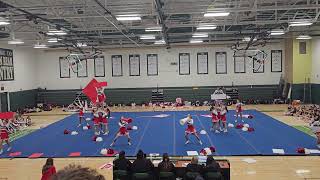 Chenango Valley Cheer meet at Vestal High School 10/15/2025