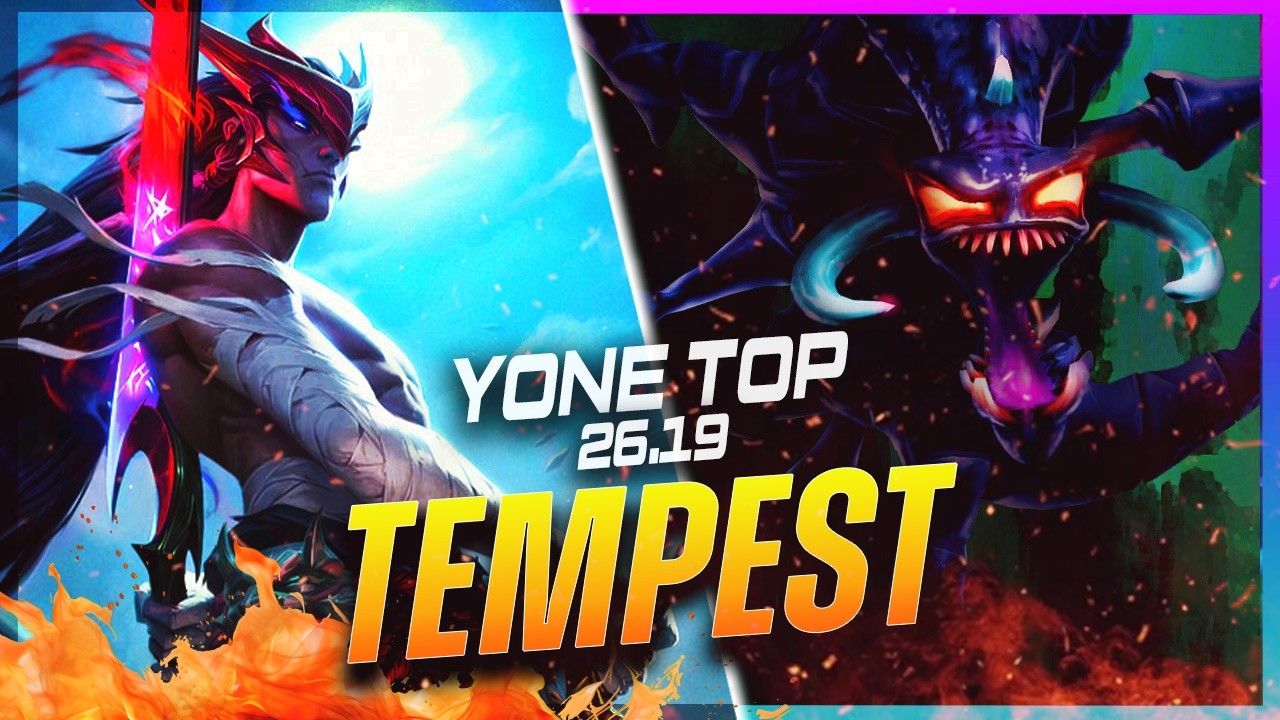 Tempest - Yone vs Cho'Gath TOP Patch 26.19 - Yone Gameplay