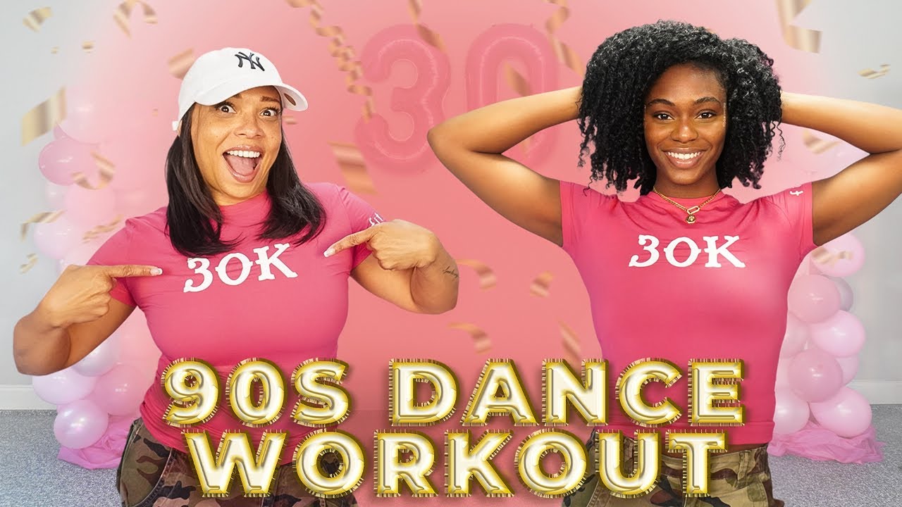90s Hip Hop and R&B Dance Party Workout | Feel - Good Dance Cardio (30k ...