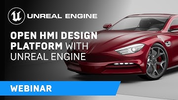 Open HMI Design Platform with Unreal Engine | Webinar