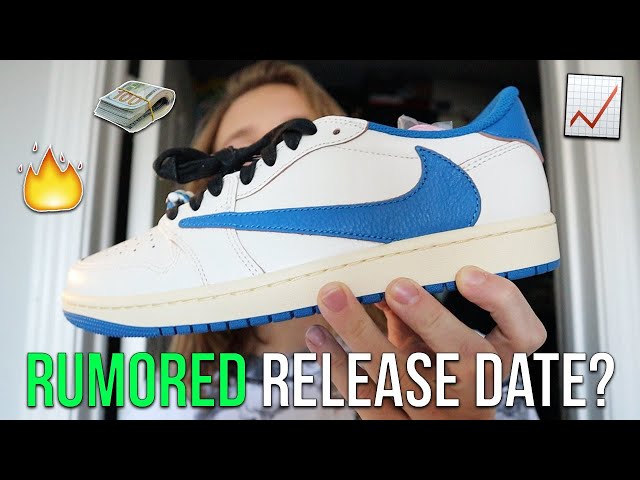 LEAKED RELEASE DATE🔥? TRAVIS SCOTT X FRAGMENT AIR JORDAN 1 LOW 2