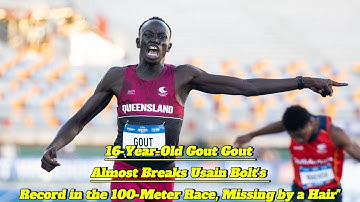 16-Year-Old Gout Gout Almost Breaks Usain Bolt