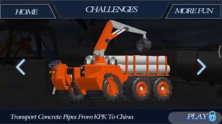 Future Cargo Truck Logging Simulator: Hill Driver Android Gameplay FHD screenshot 3