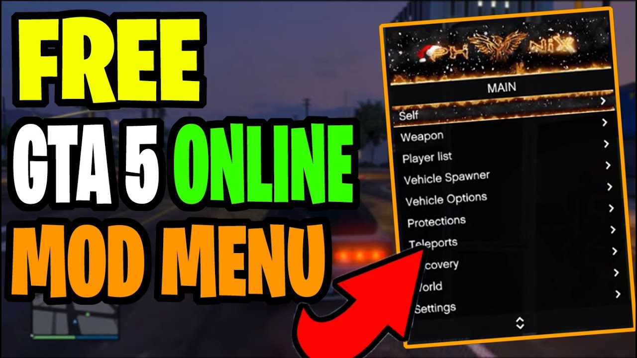 Unlock GTA 5 Free Mod Menu 1.46 by L321 - Free download on ToneDen