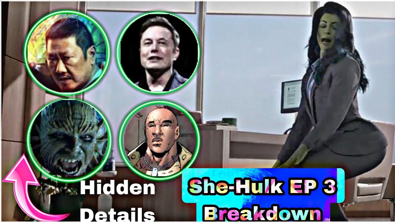 She Hulk Episode 3 breakdown in hindi || Easter Eggs & Details you Missed!