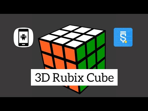 Rubix Cube Sketchware (3D)