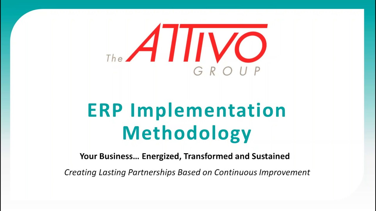 ERP Implementation Methodology