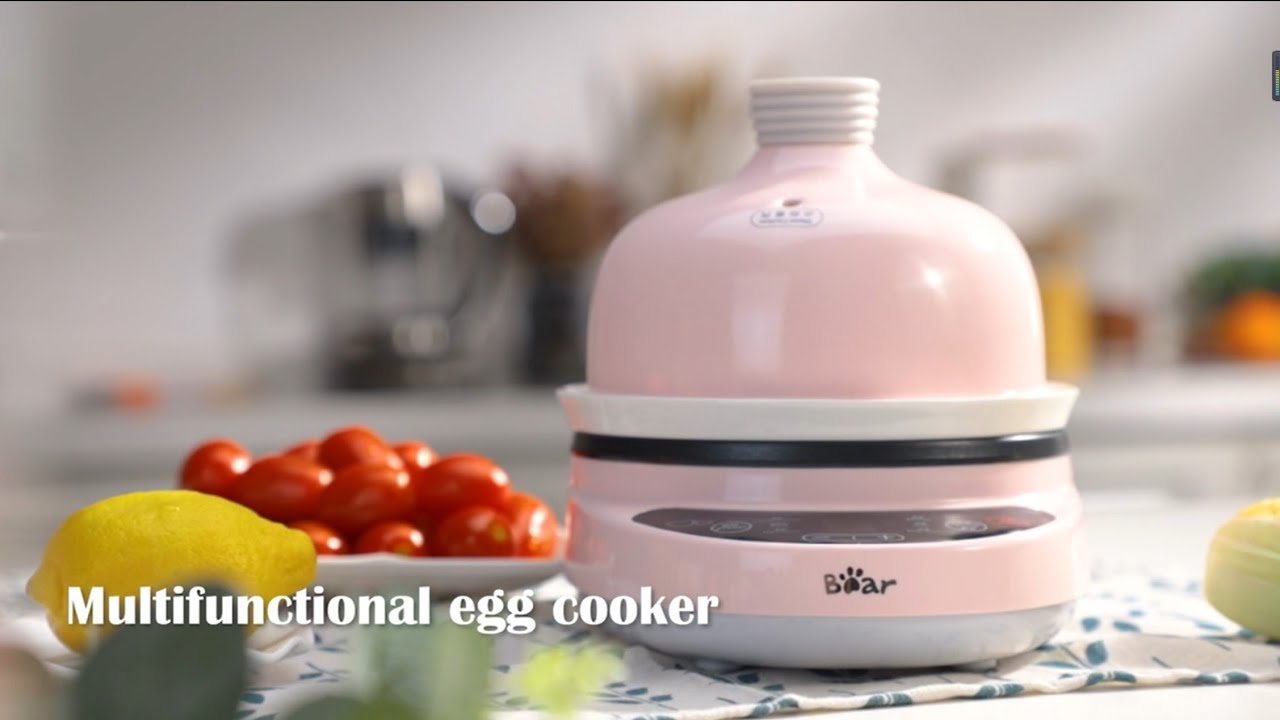 Bear Egg Cooker, Hard Boiled Egg Cooker with 12 Egg Capacity