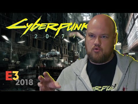 Video: CD Projekt Red Onthult Cyberpunk 2077 Op E3 2018
