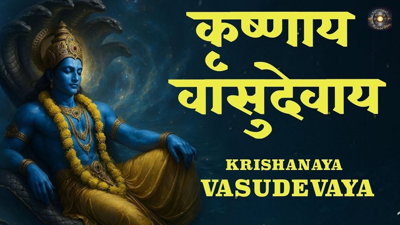 Om Krishnaya Vasudevaya | Daily Morning Chant | Shri Krishna Bhakti & Meditation
