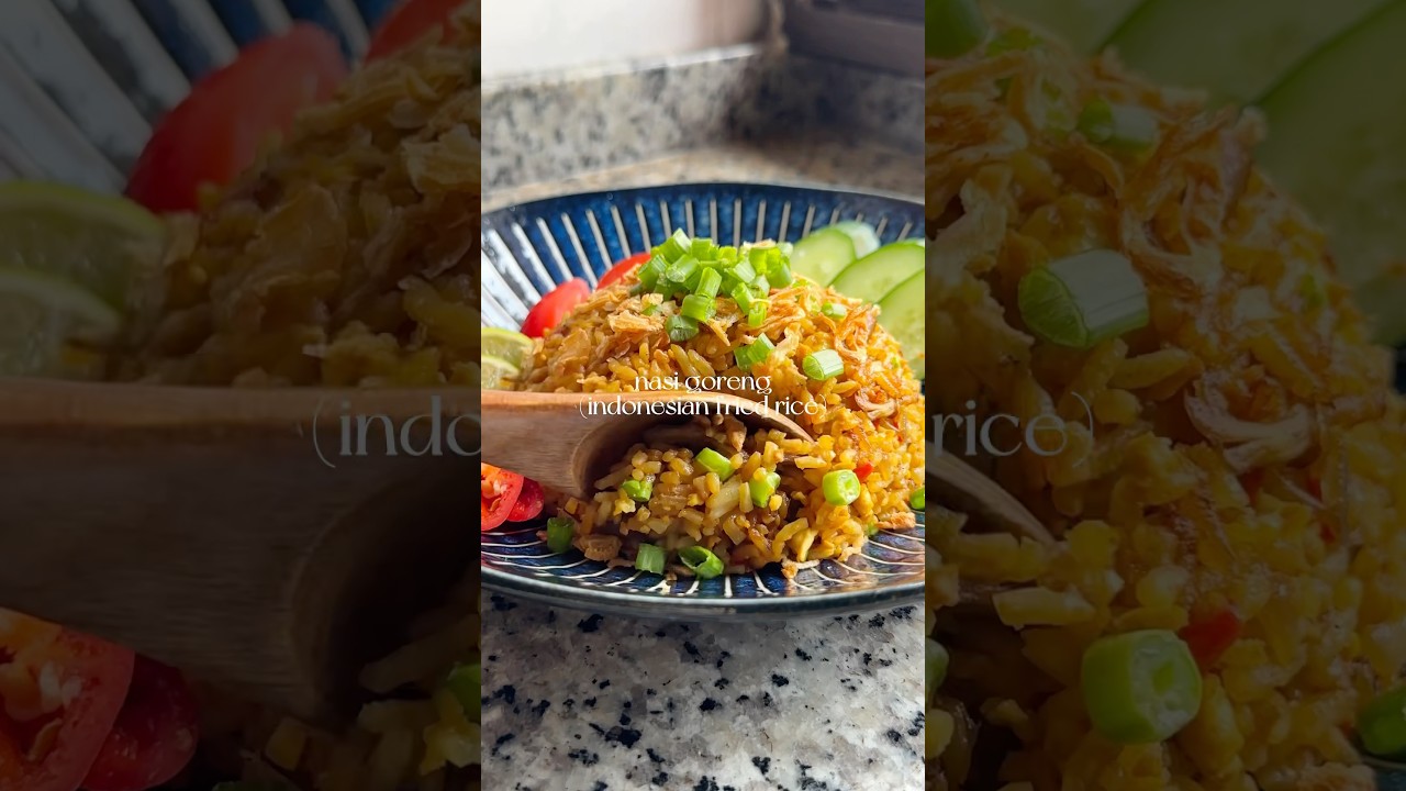 VEGAN NASI GORENG (INDONESIAN FRIED RICE)🍚 
