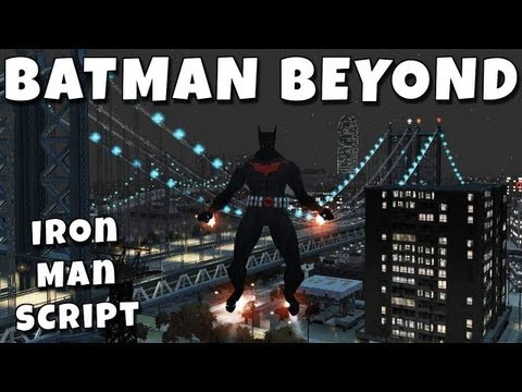 Grand Theft Auto IV - Batman Beyond (SCRIPT IRON MAN) (MOD) HD