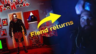The Fiend returns WWE 2022
