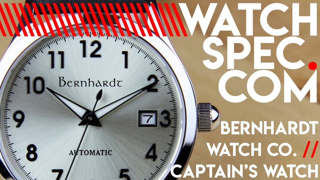 BERNHARDT WATCH CO. CAPTAIN’S WATCH // I'M BLOWN AWAY