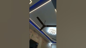 false ceiling  profile light setup ❤💞👍🌹छत में प्रोफाइल लाइट कैसे लगाएं #profilelight #ele#video