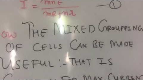 Current electricity:Mixed grouping
