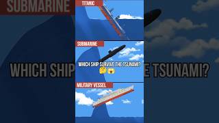 Sinking Ships vs Tsunami! 🌊 Titanic, Cruise, &amp; Military Vessels in Mega Waves! 🚢