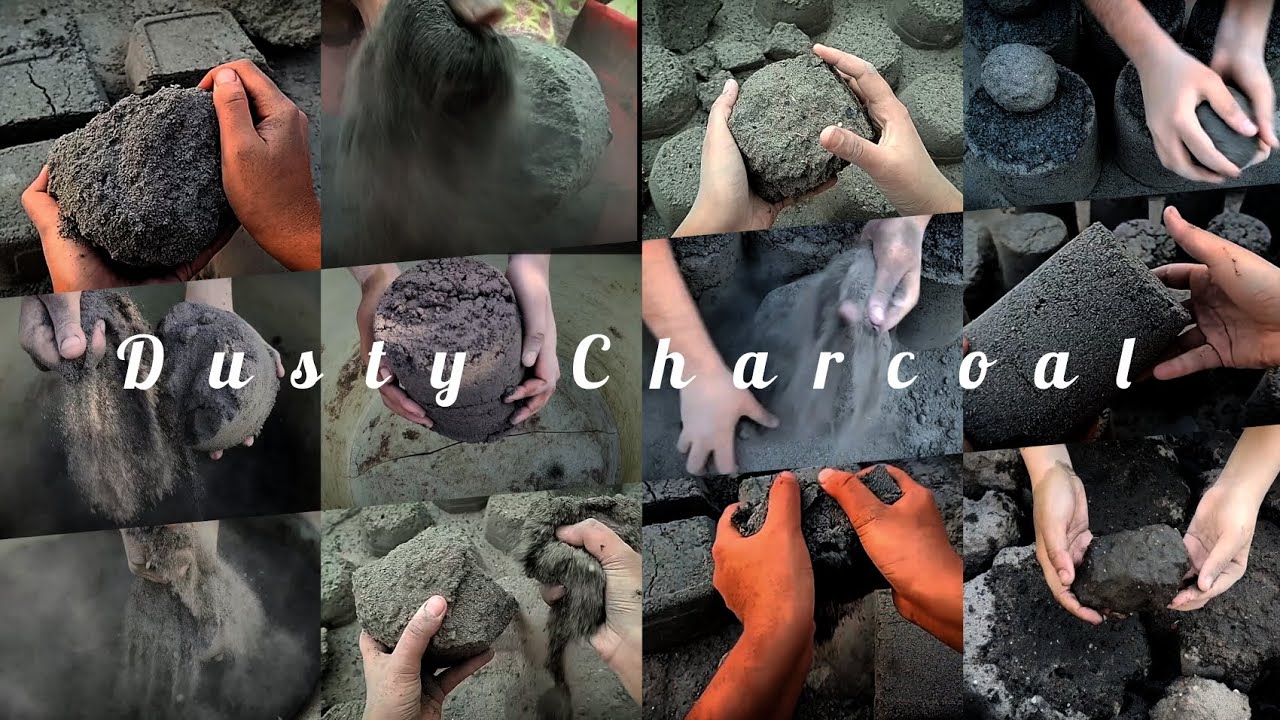 BOMBASTIC 🔥😷Amazing Characaol Satysfying Dry Crumbling Edit • Satysfying Nonstop • ASMR EDIT 