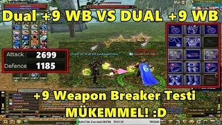 Eva - Charına Dual +9 Weapon Breaker ve +7 Mythril Set Alıp PK'ya Çıkıyor! | Knight Online