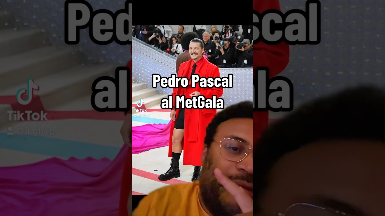 Pedro Pascal al MetGala 2023 
