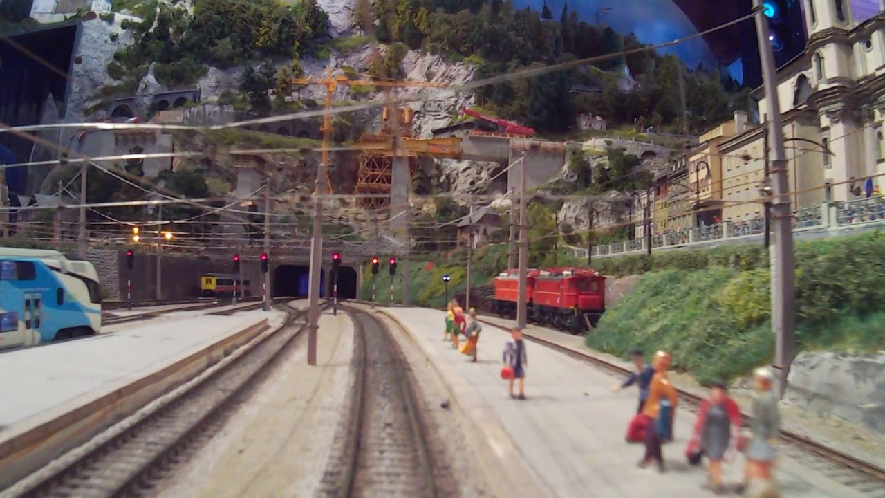 Videofahrt bei dem 1  Salzburger Modelleisenbahn Club