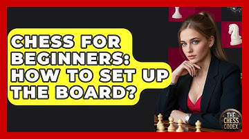 Chess For Beginners: How To Set Up The Board? - The Chess Codex