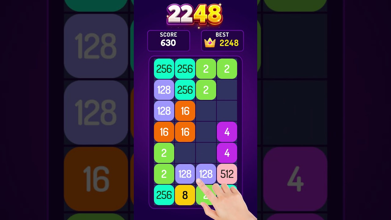 2248 Number Puzzle Game - YouTube