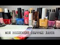 Моя коллекция обычных лаков/обзор лаков для ногтей/nail polish