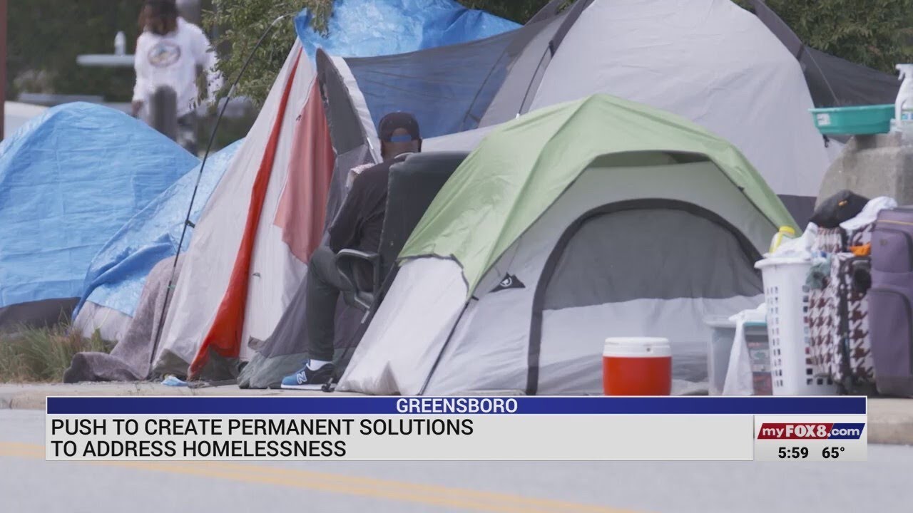 Push to create permanent solutions to address homelessness in Greensboro YouTube