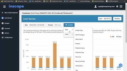 Inscape Multicloud Cost Management Demo - MessageOps