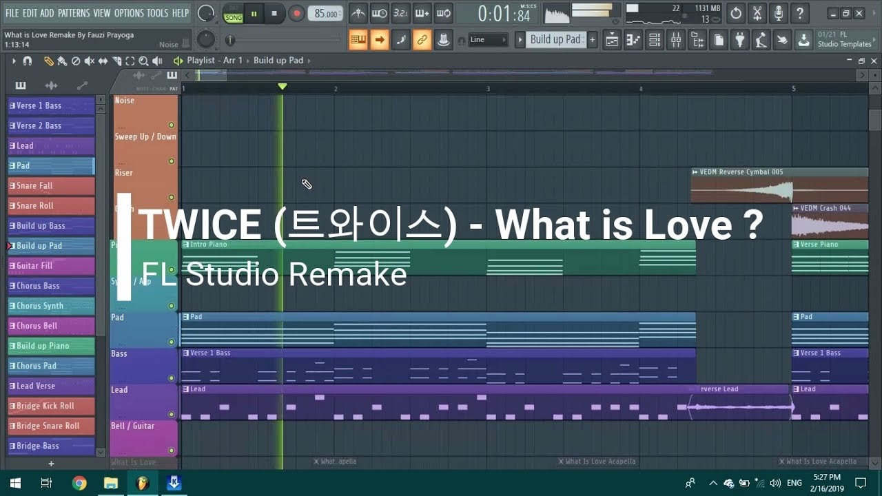 TWICE(트와이스) - 'What is Love?' | FL Studio Remake | FREE FLP
