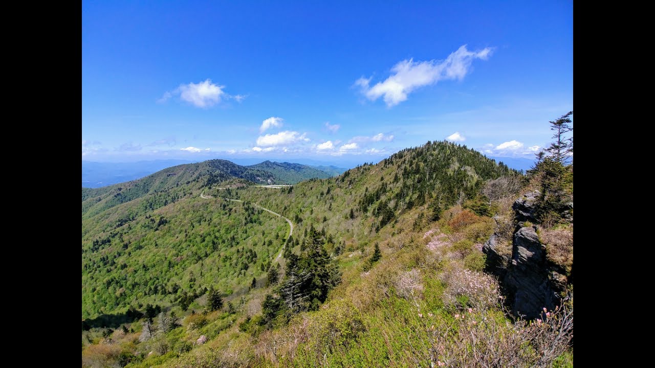 Plott Balsam Mountains peakbagging - Waterrock Knob Park, NC