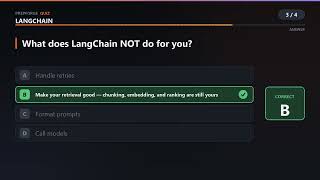 LangChain Quiz — Part 3 of 3 (6 Questions)