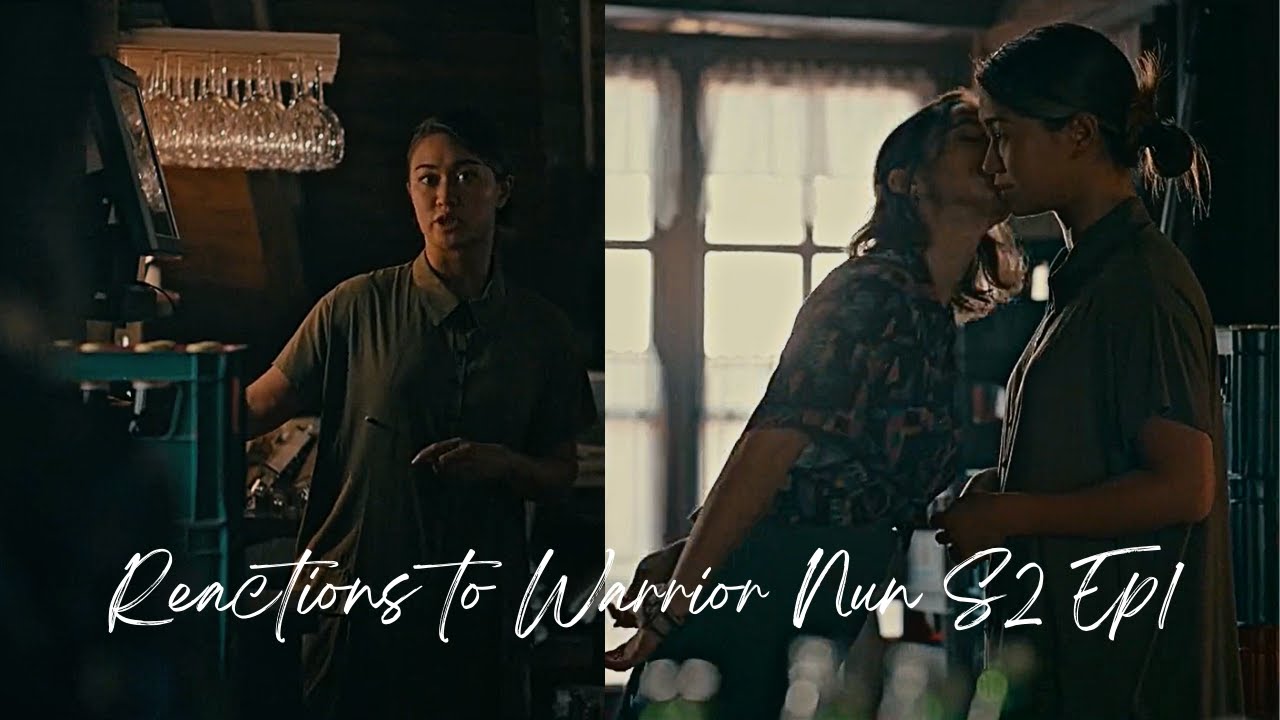 Reactions to Ava kissing the boss on the cheek – Warrior Nun S2 Ep1