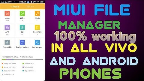 How To Convert Any File Manager Into MIUI File Manager| MI file Manager|Official Anurag