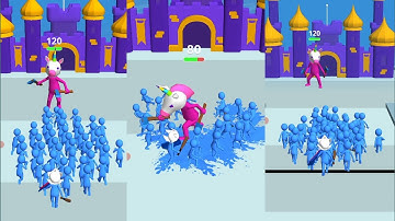 Join Clash 3D - All Levels Gameplay Android,iOS Part 12